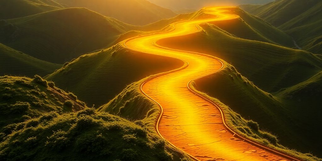 Roadmap leading to a bright financial horizon.